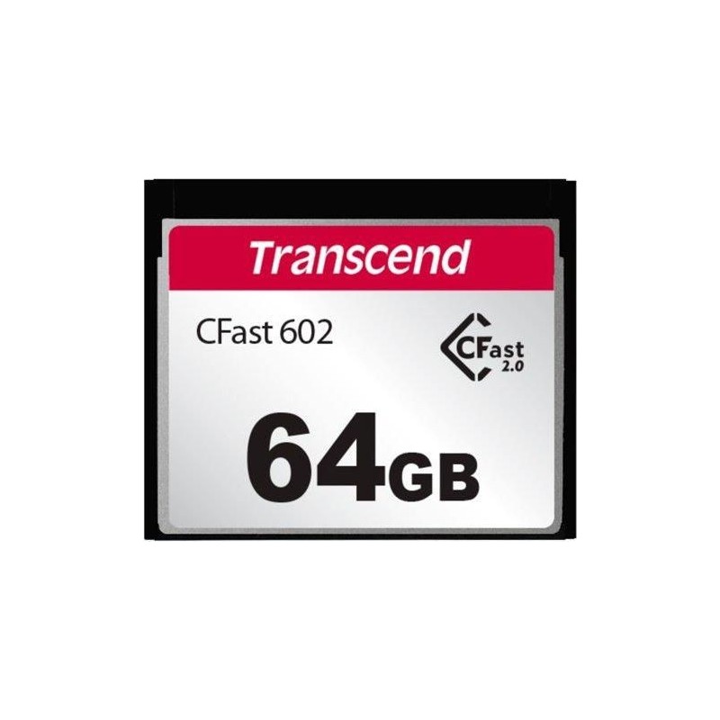 Transcend Memory Card 64 Gb Cfast 2.0 Transcend Memory Card 64 Gb Cfast 2.0